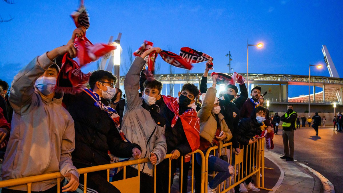 Los seguidores rojiblancos se desplazarán a Valladolid.