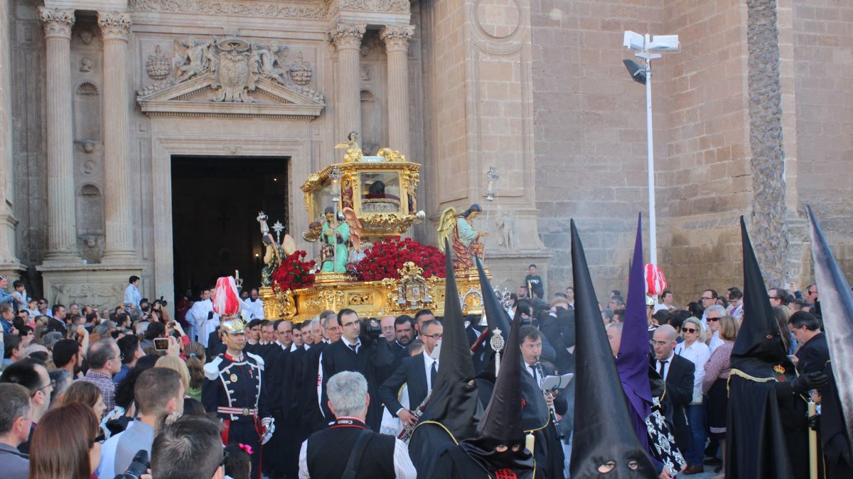 Imagen de archivo del Viernes Santos en Almería.