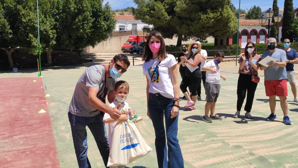 Las miniolimpiadas en Familia en Zurgena.