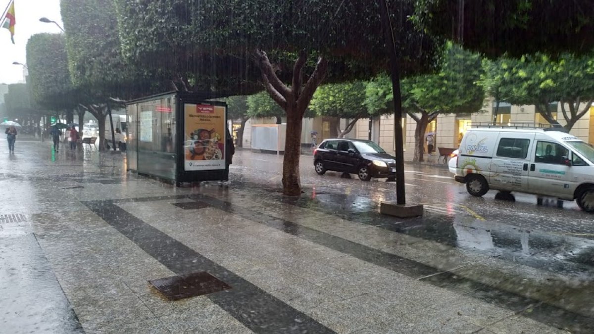 El mal tiempo regresa a Almería después de Semana Santa.