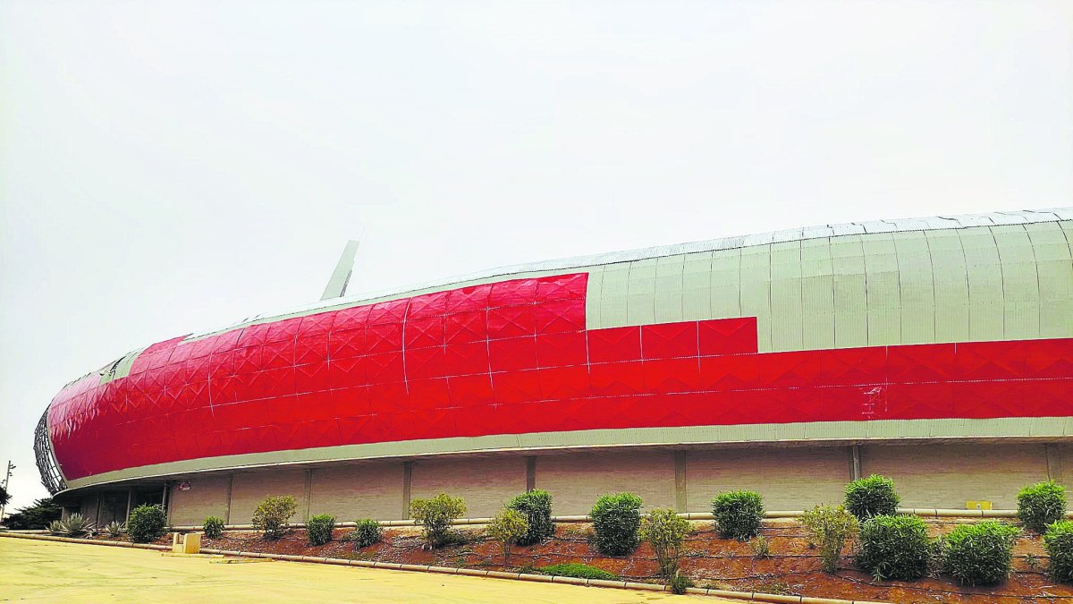 Vista general del Estadio Mediterráneo