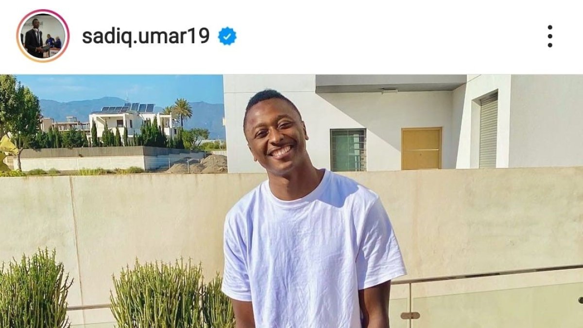 Foto que ha subido Sadiq a su perfil de Instagram.