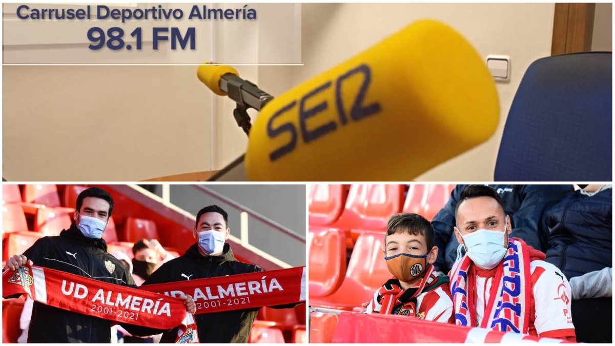 Participa en el Carrusel y gana entradas para el Almería-Sporting.