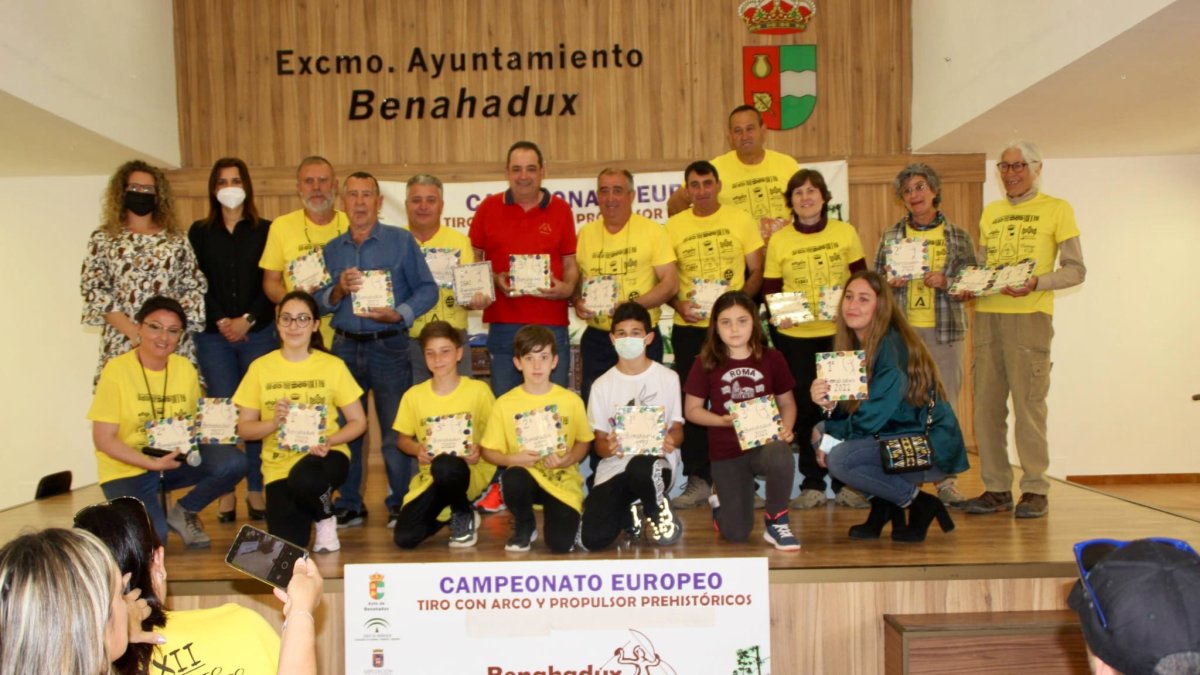 El cuadro de honor con los ganadores.