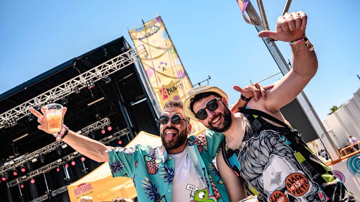 Diversión y música alternativa en el Solazo Fest.