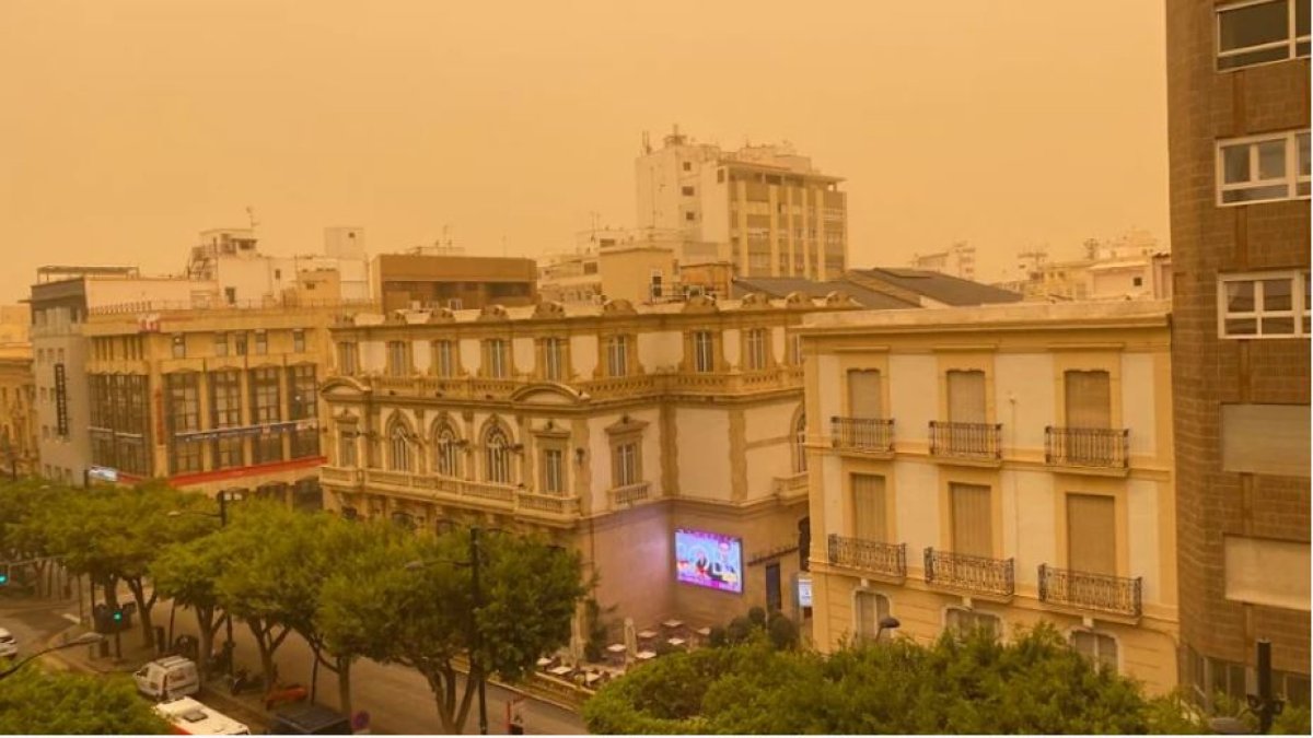 Imagen de la capital del pasado mes de marzo.