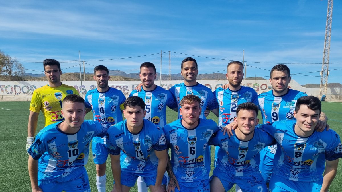 El once del Carboneras.