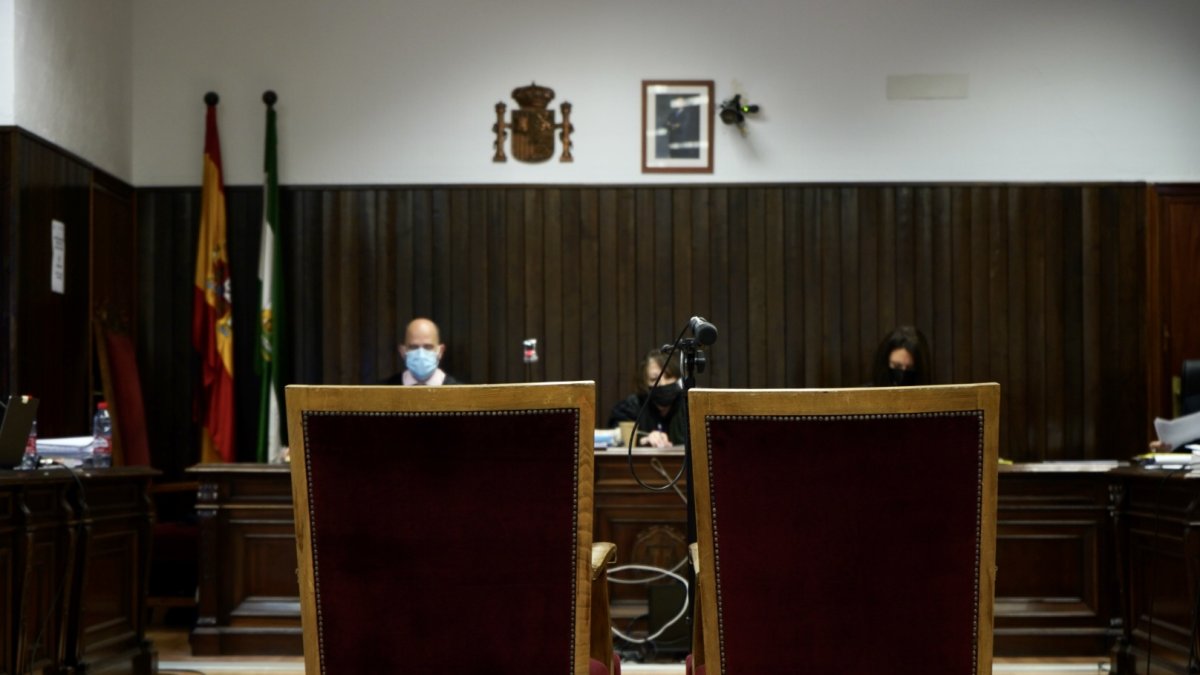 Sala de vistas de la Audiencia Provincial