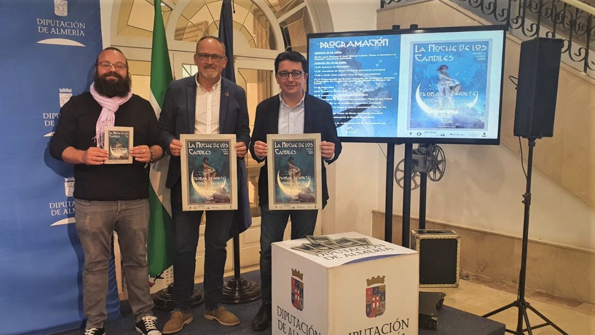 Presentación de la décima noche de los candiles.