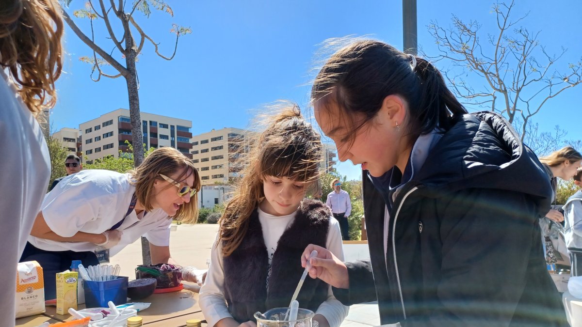 Taller de Science del Pop Up School del sábado.