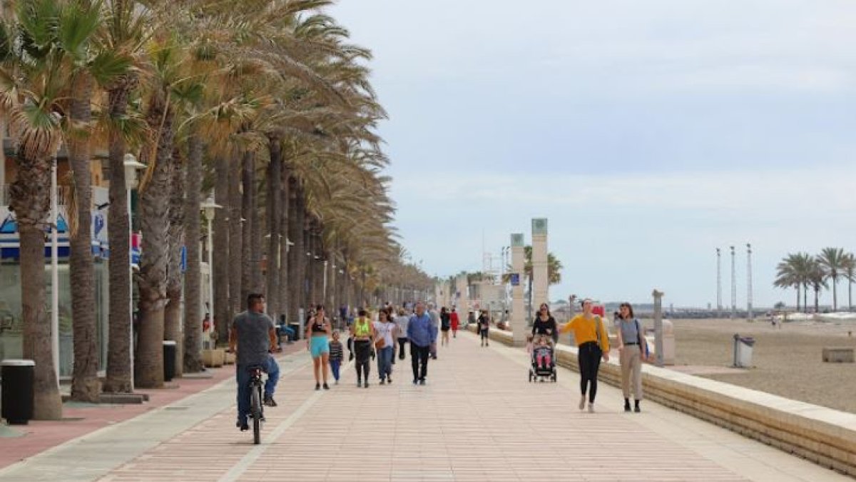 Imagen de archivo del Paseo Marítimo.
