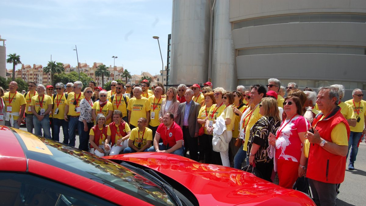 Con esta visita a Roquetas de Mar, Ferrari Club Passione Rossa sienta las bases para repetir el evento en el futuro. Foto de V.N