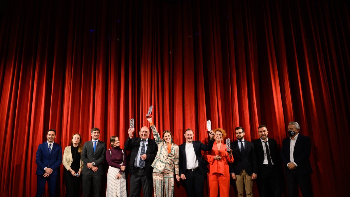 Los premiados de la I edición de los Premios Digitales de Almería.