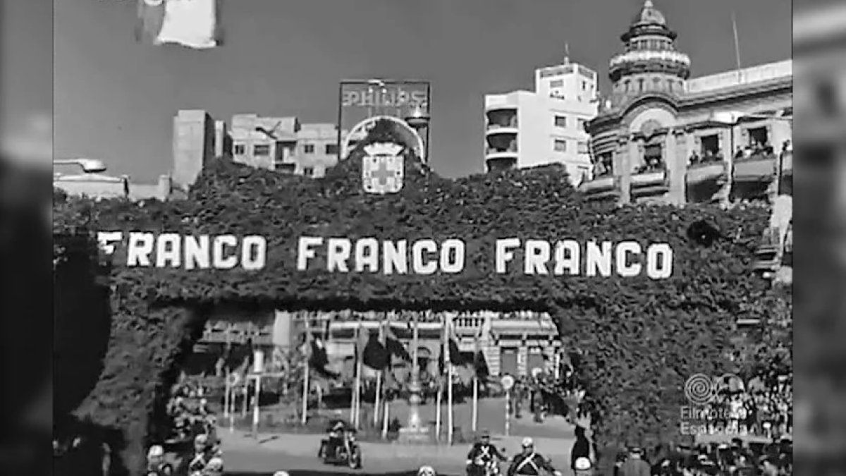 Tercera visita de Franco a Almería.