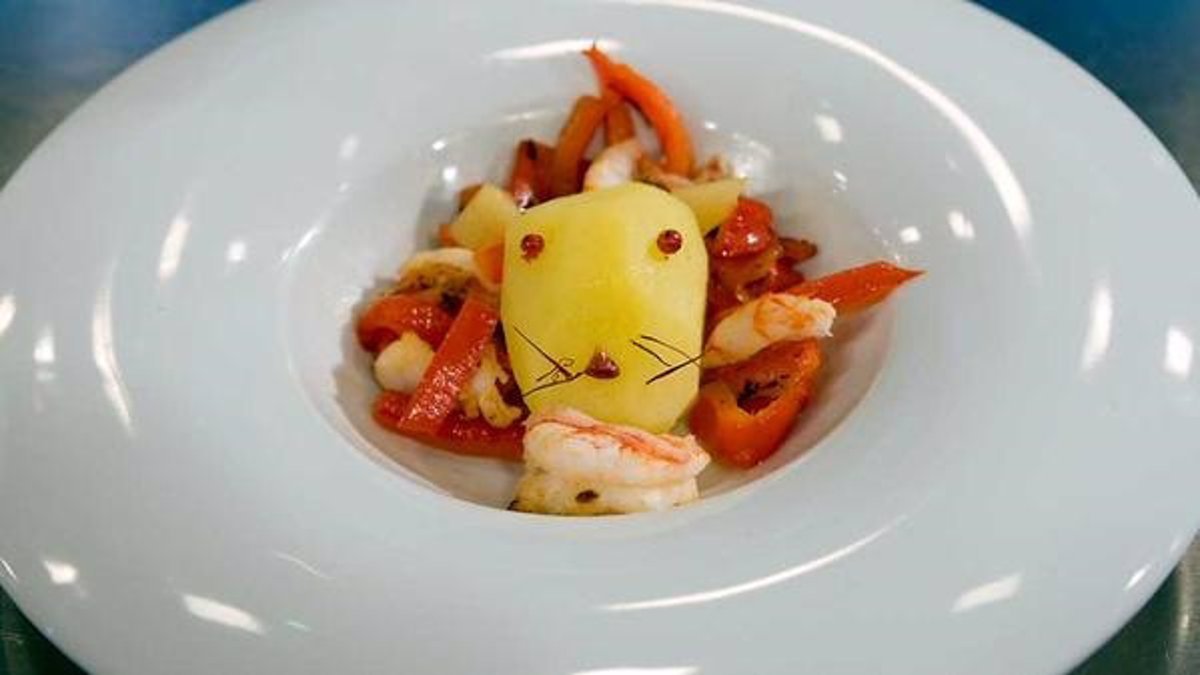 El famoso \'León come gamba\' de Alberto en Masterchef.