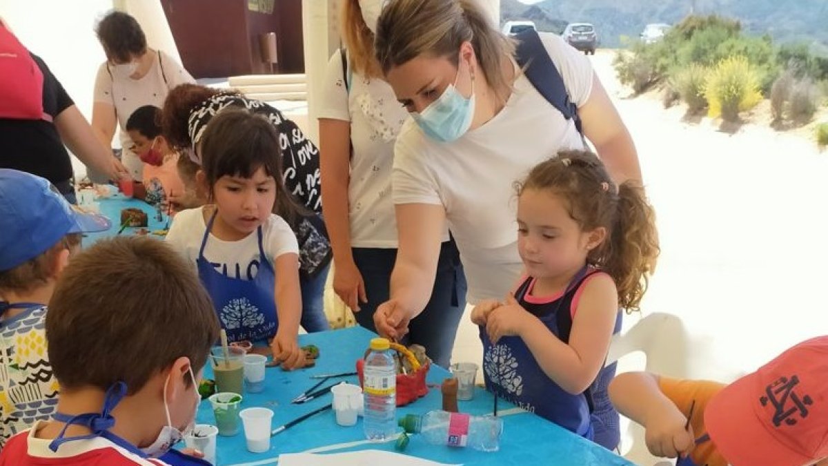 Imagen de archivo de un taller anterior celebrado en el castillo.