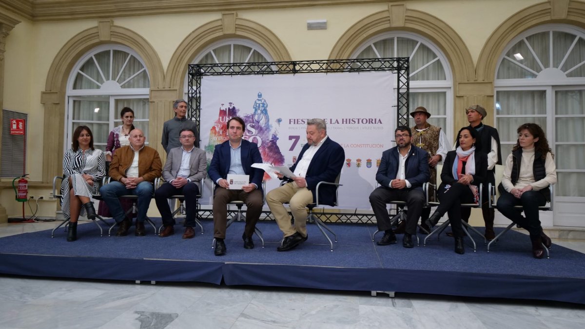 Presentación de la \'Fiesta de la Historia\' en Diputación.