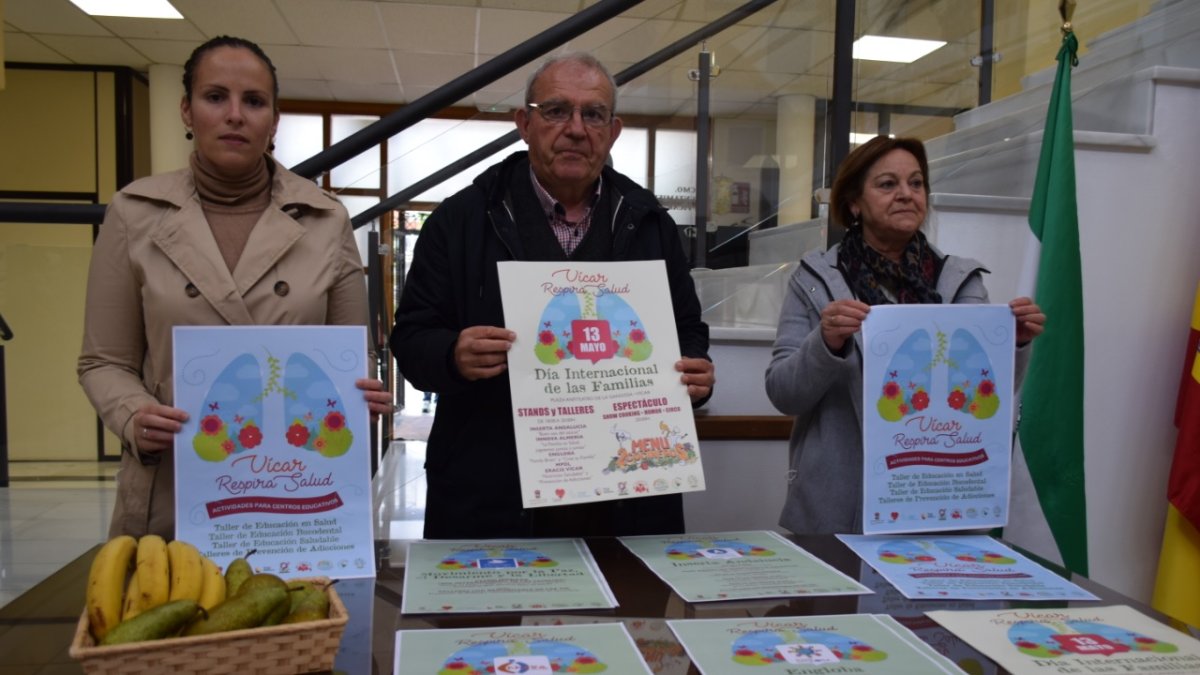 Presentación de \'Vícar respira salud\'.
