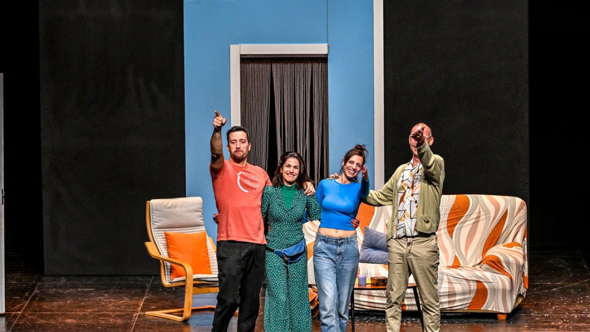 Los cuatro protagonistas de ‘Un Secreto a Voces’.