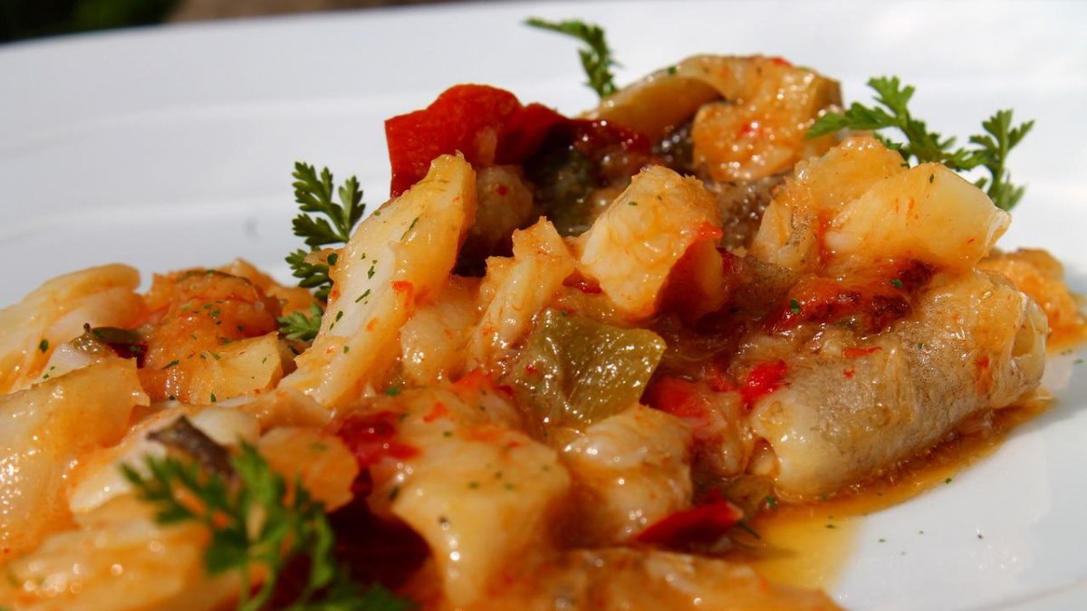 Bacalao para almorzar este sábado.