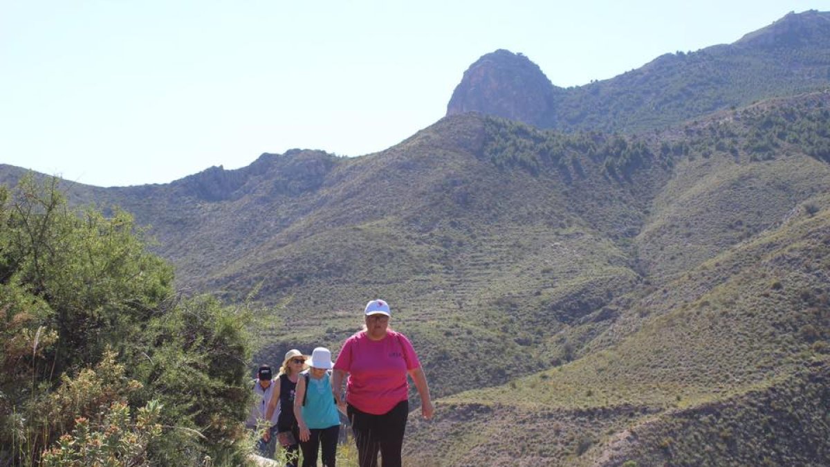 Ruta de senderismo en Vícar.