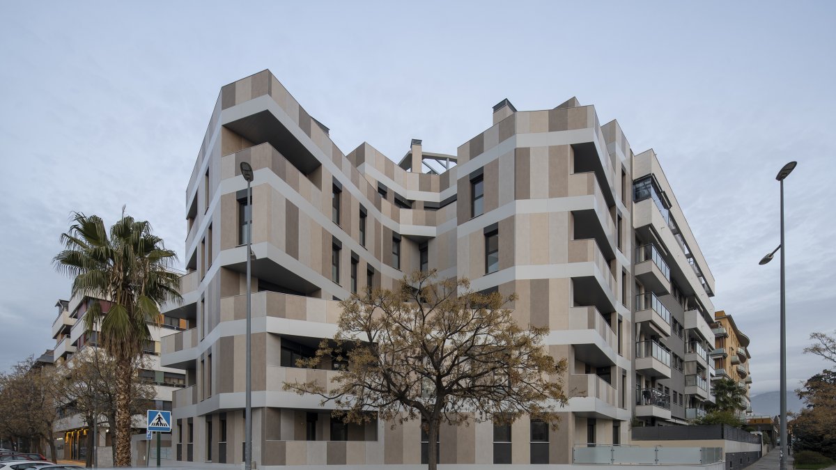 Obra terminada de Residencial Muladíes por Grupo Albaida.