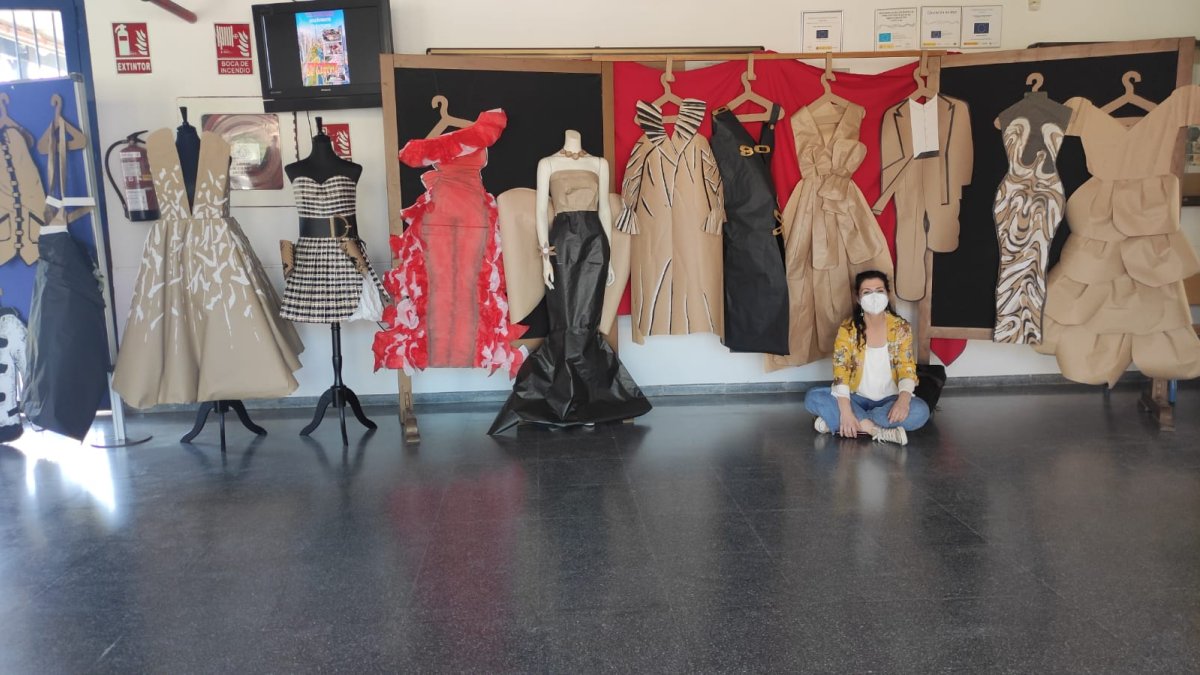 Primeras imágenes de la I Muestra Almeriense de Bachillerato de Artes.