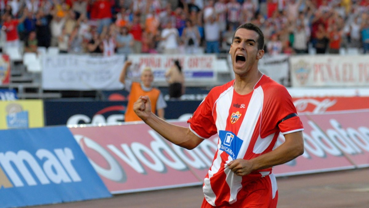 En su etapa en el Almería.