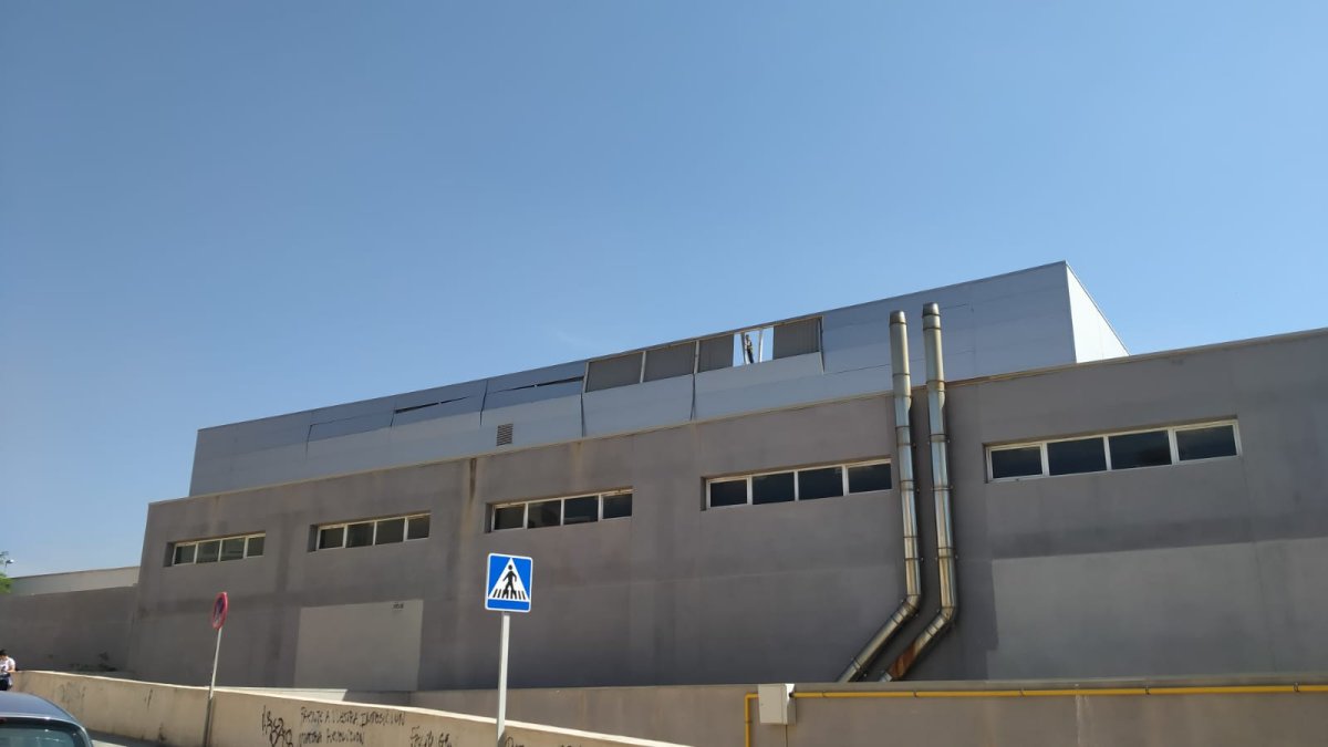 Fachada de la instalación deportiva \'Jairo Ruiz\'