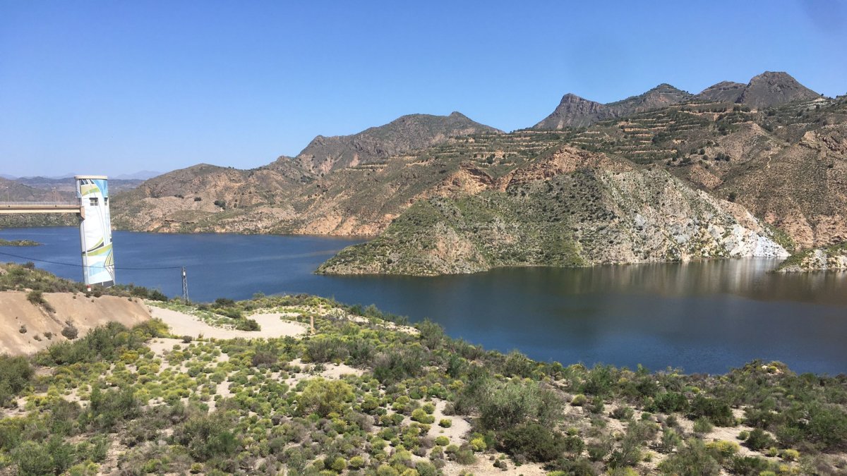 El pantano de Cuevas del Almanzora ha aumentado un 100% el agua en el último año