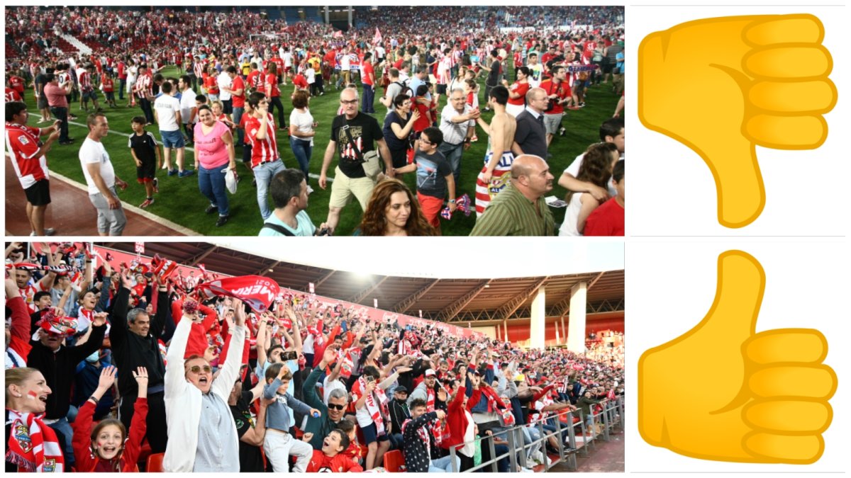 El no a la invasión de campo es clave para que se pueda llevar a cabo la fiesta.