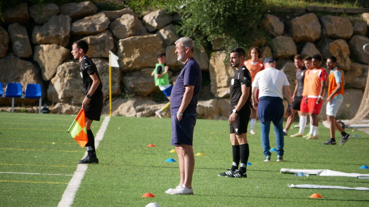 Óscar Fernández y el filial están a un partido de subir a la Segunda RFEF.