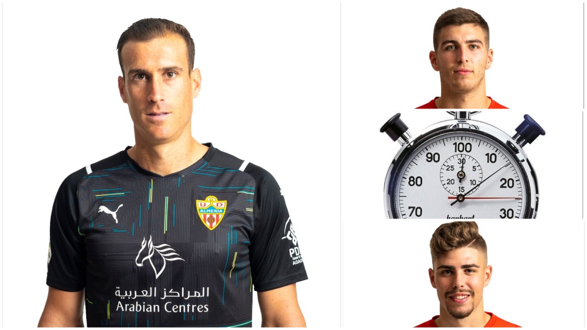 Fernando, Babic y Pozo son los futbolistas más utilizados en el Almería.