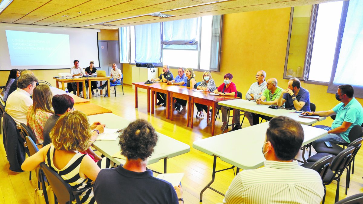 Desarrollo de la sesión constitutiva en el Ayuntamiento de El Ejido.