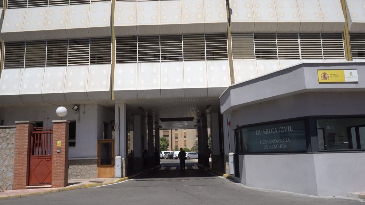 Imagen de archivo de la Comandancia de la Guardia Civil en Almería.