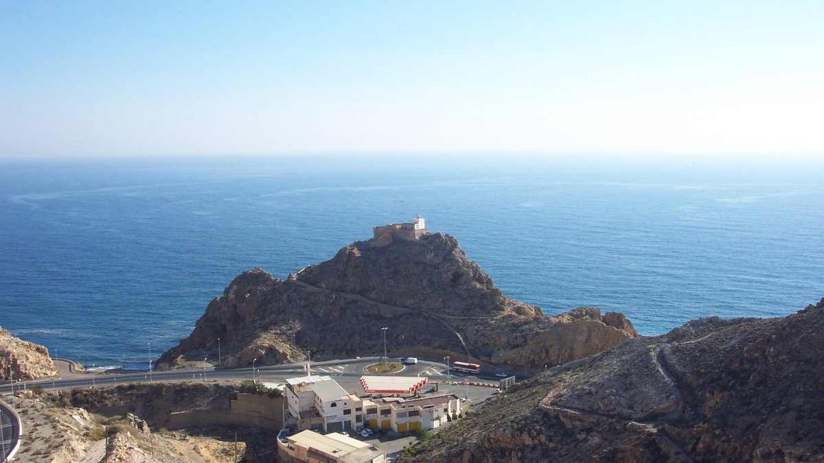 El Faro de San Telmo de Almería.
