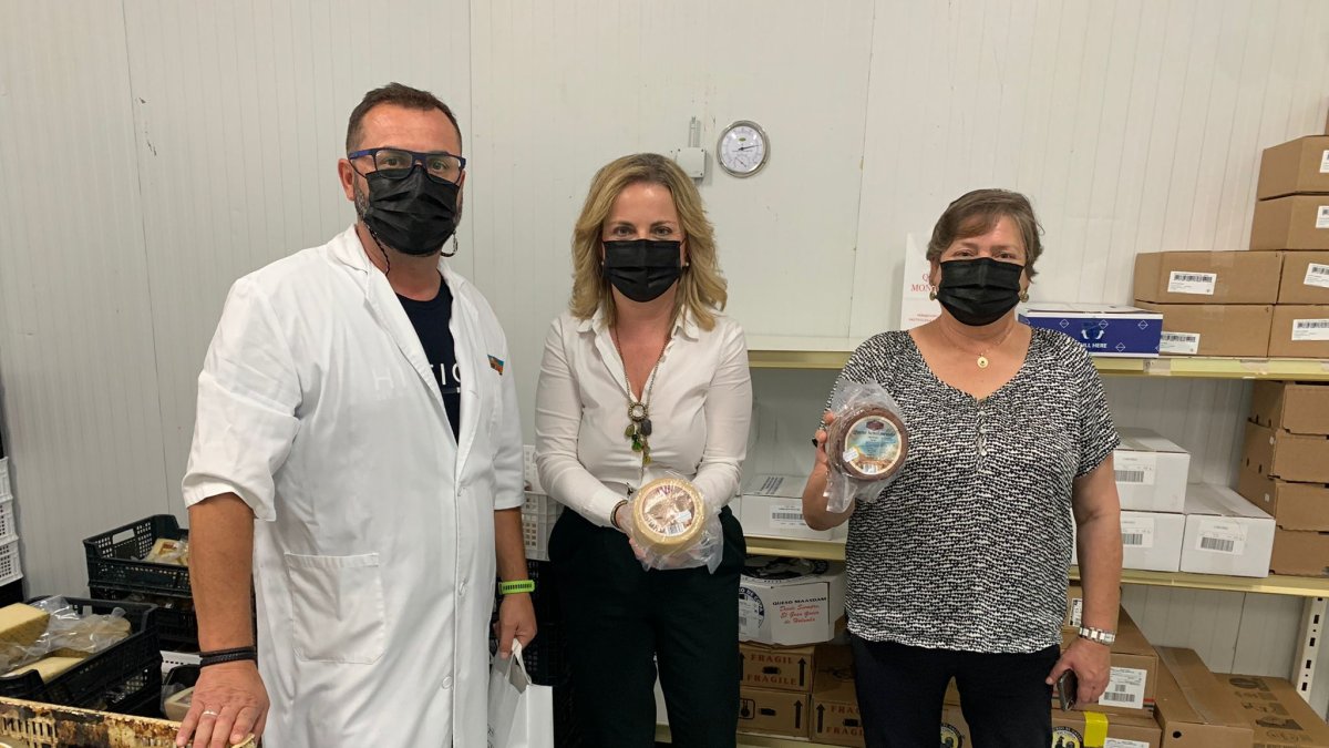 Visita a la fábrica de Quesos Monteagud.