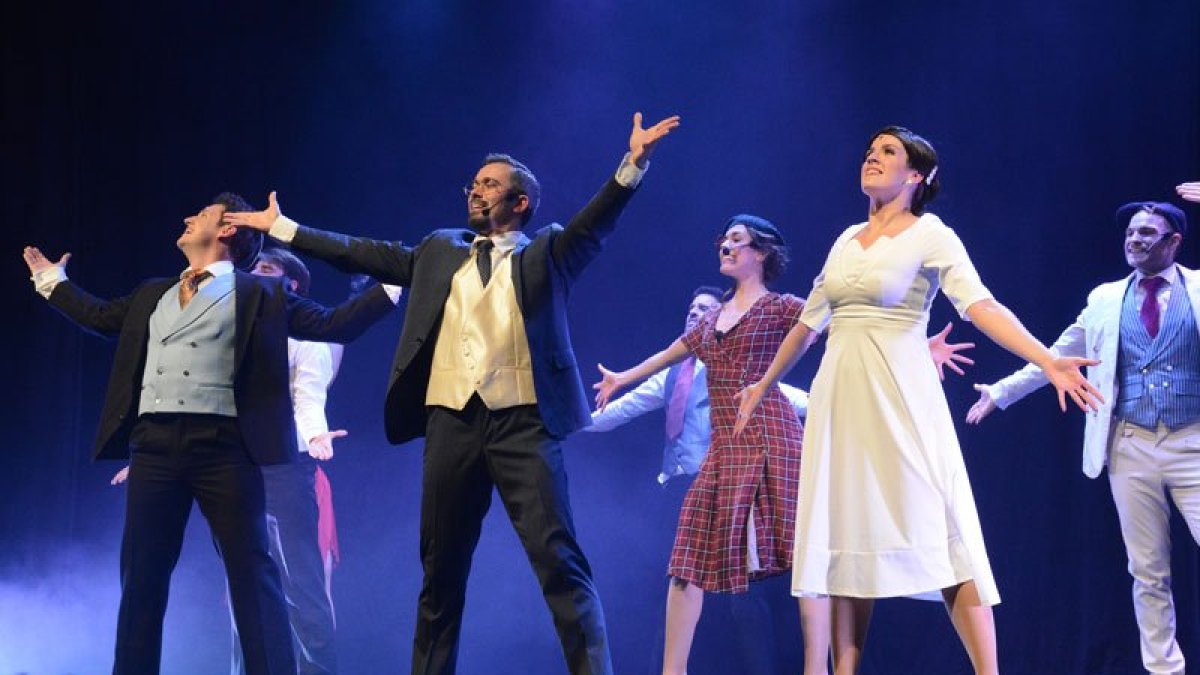 Actuación del tributo musical ‘Anastasia’.