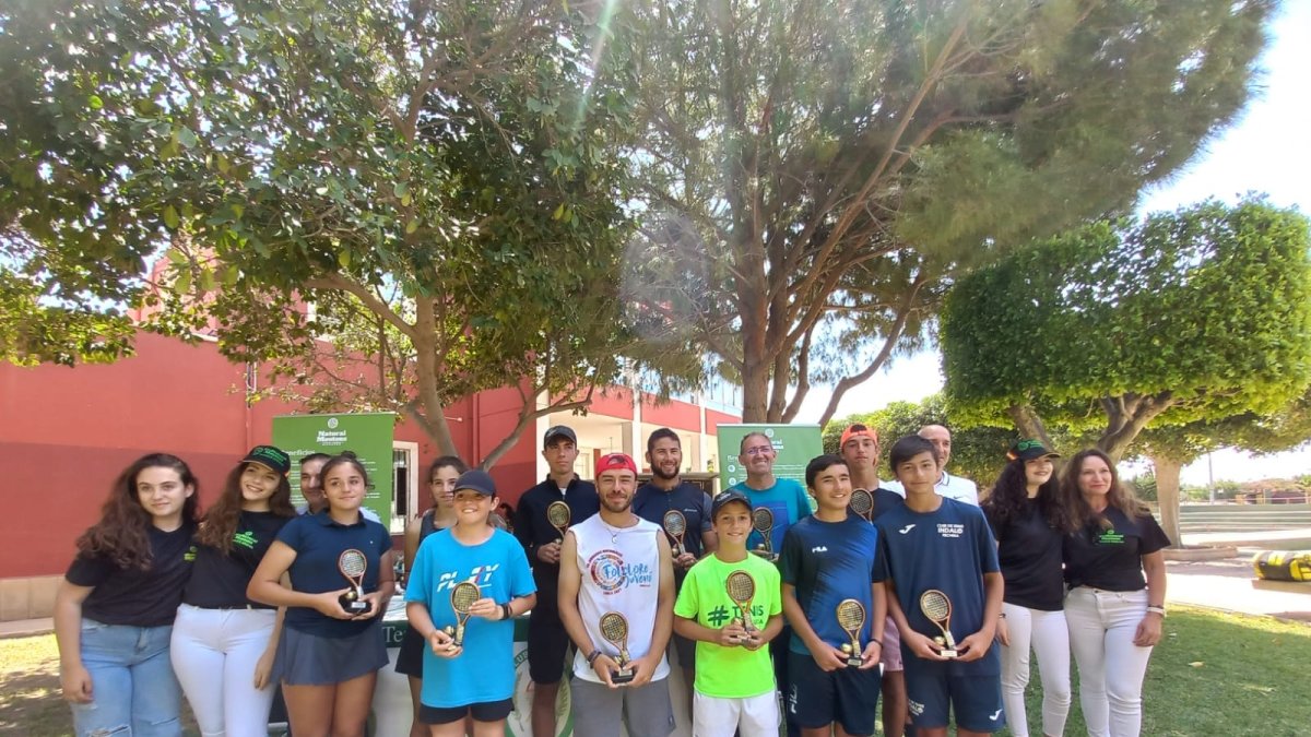 La cantera tenística en la provincia de Almería sigue creciendo.