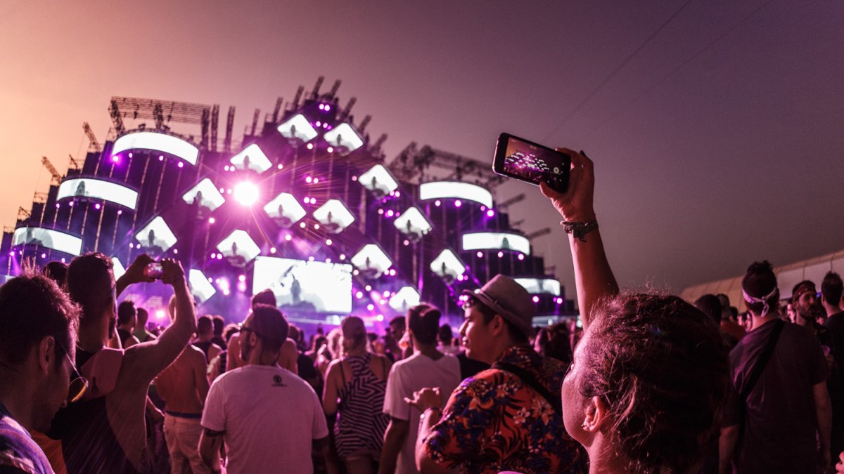 Escenario principal del Dreambeach en la edición de 2019.