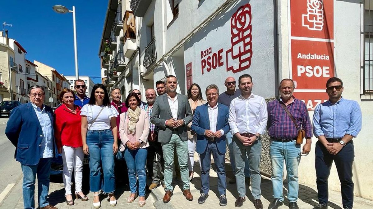 Reunión de los socialistas en Baza.
