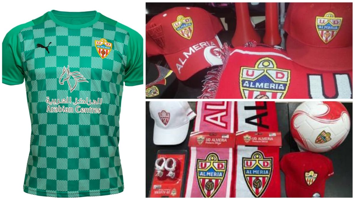El Almería jugará con la camiseta verde en Leganés.