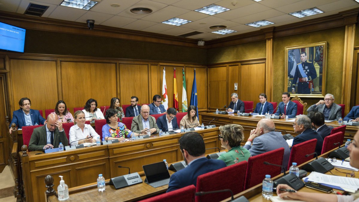Pleno Ordinario de este viernes en la Diputación Provincial de Almería.