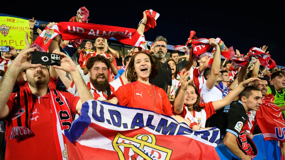 Fiesta del ascenso en Leganés.