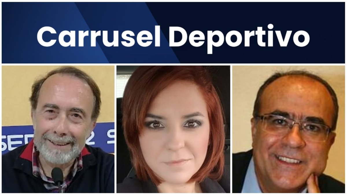 Los comentaristas del Carrusel Deportivo.