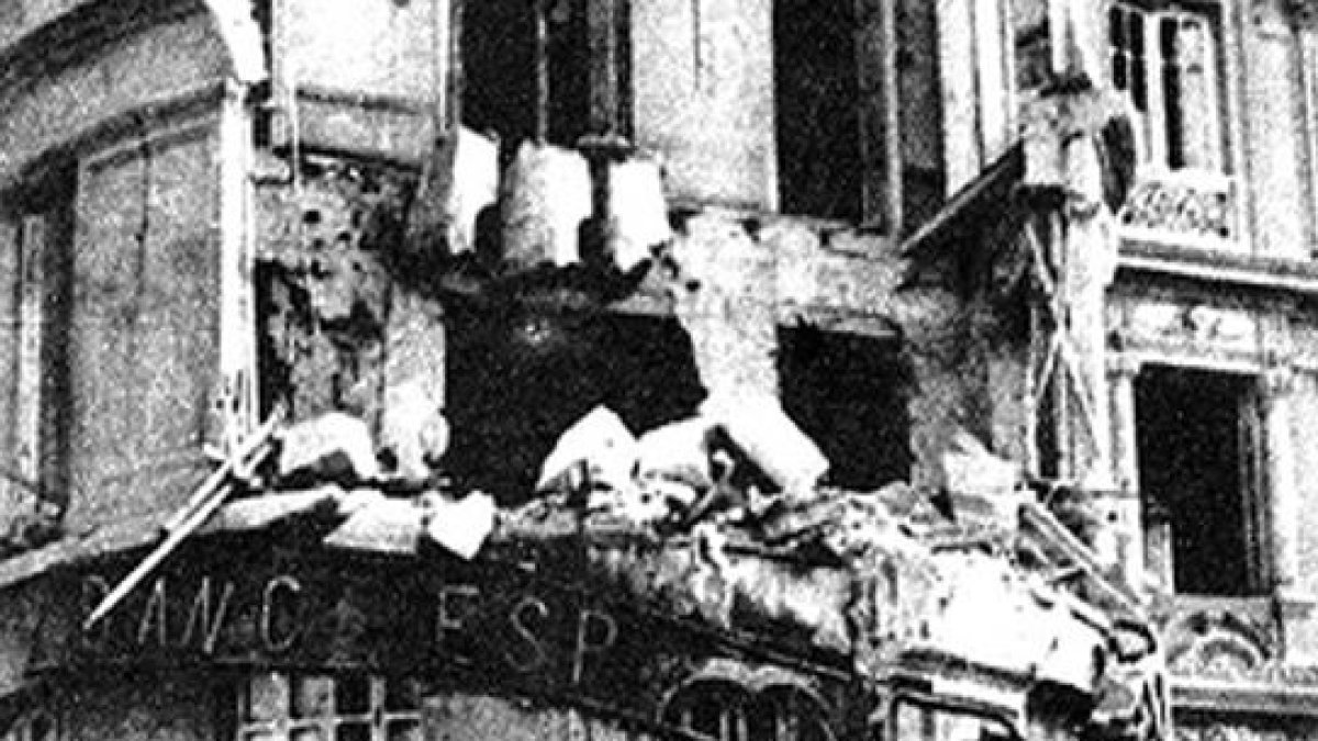 Almería, destruida por los Nazis.