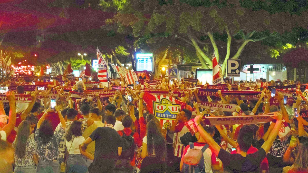 Celebración del ascenso.