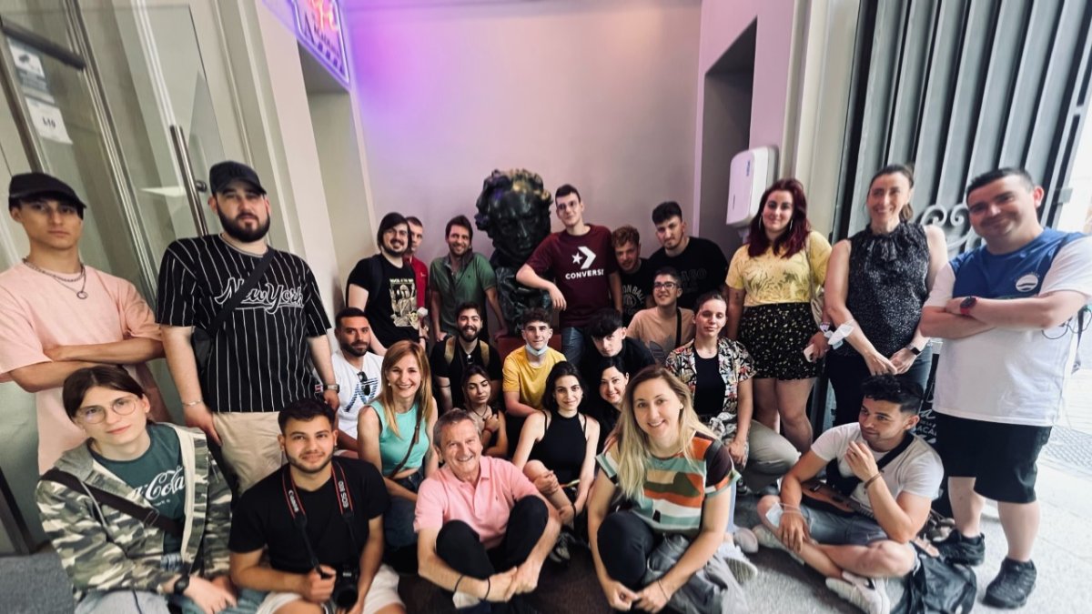 Visita de la EISO a la Academia del Cine Español.