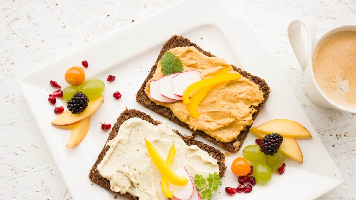Desayuno completo y rico en nutrientes.