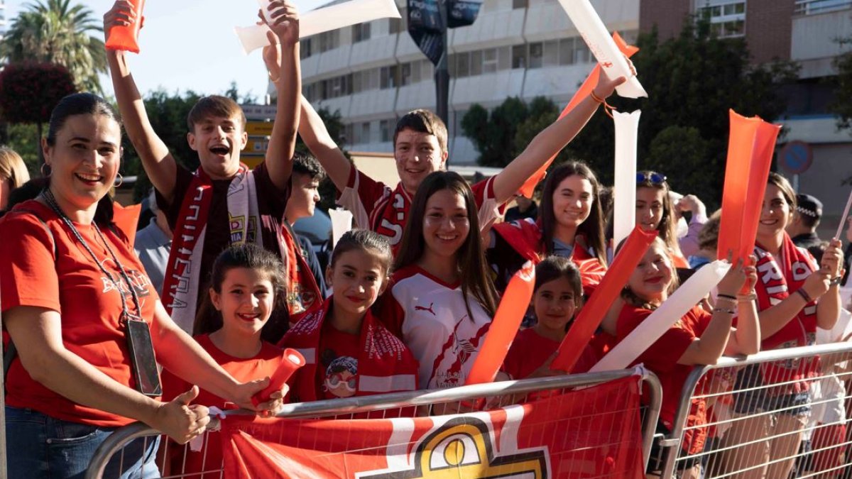 Los niños toman el mando en el UD Almería.